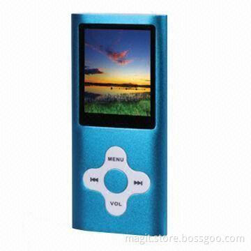 MP4 Player, 2.0-inch TFT Display/0.3M Digital Camera, Sized 94 x 42.4 x 8.1mm